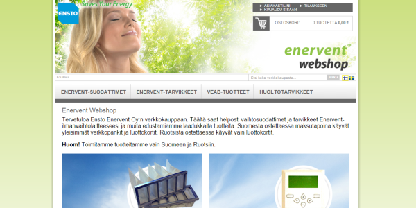 Enervent Webshop
